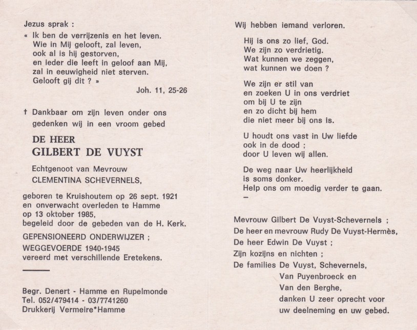 1940 De Vuyst