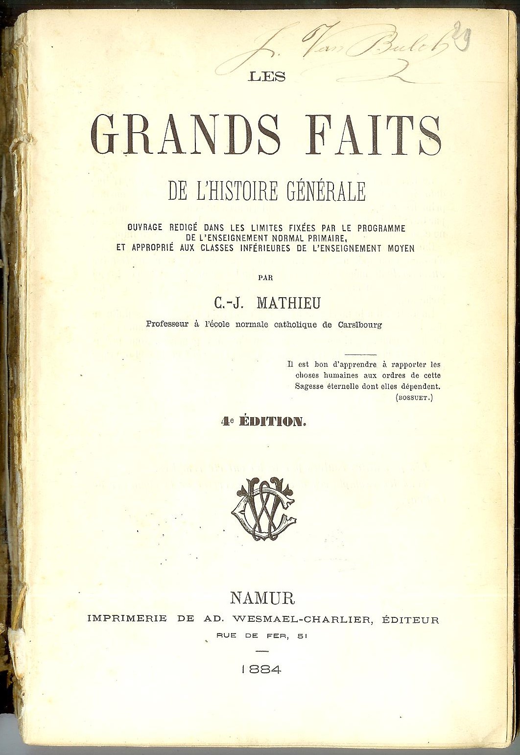 1884 Mathieu 1