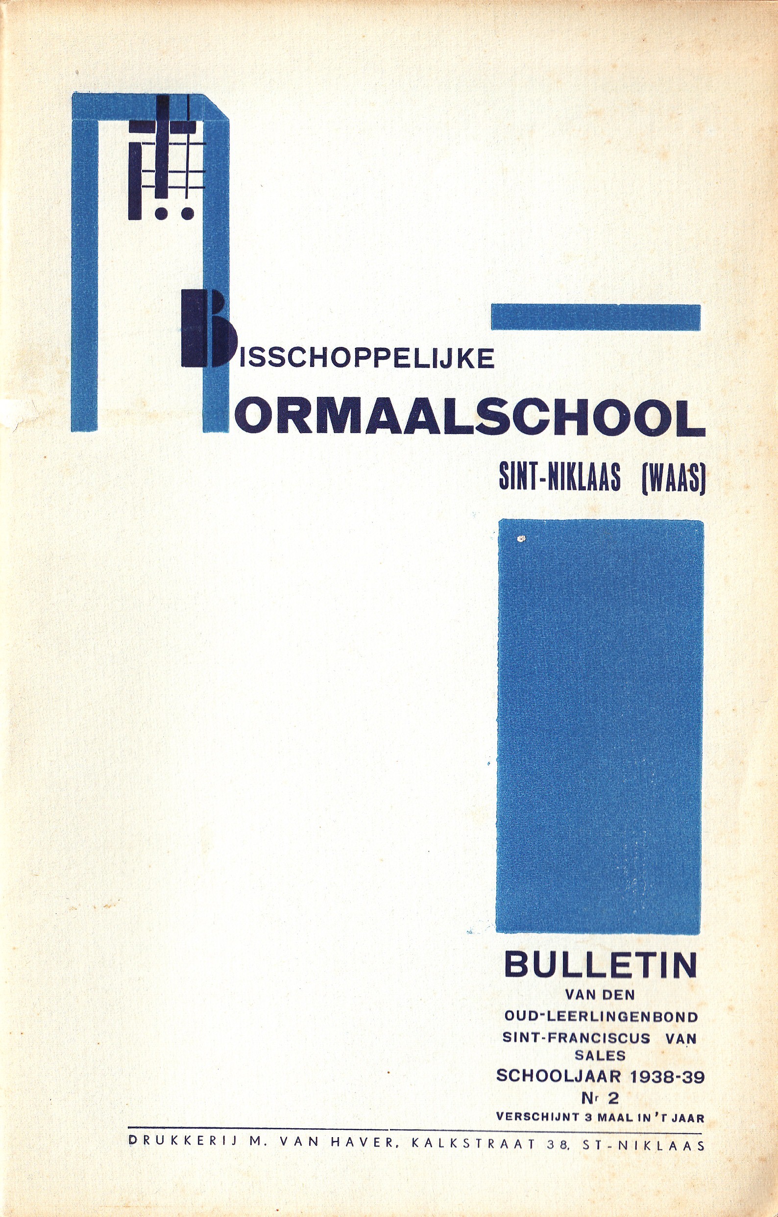 1938 kaft Bulletin