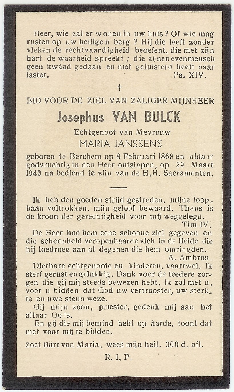 1943 Van Bulck Jozef 