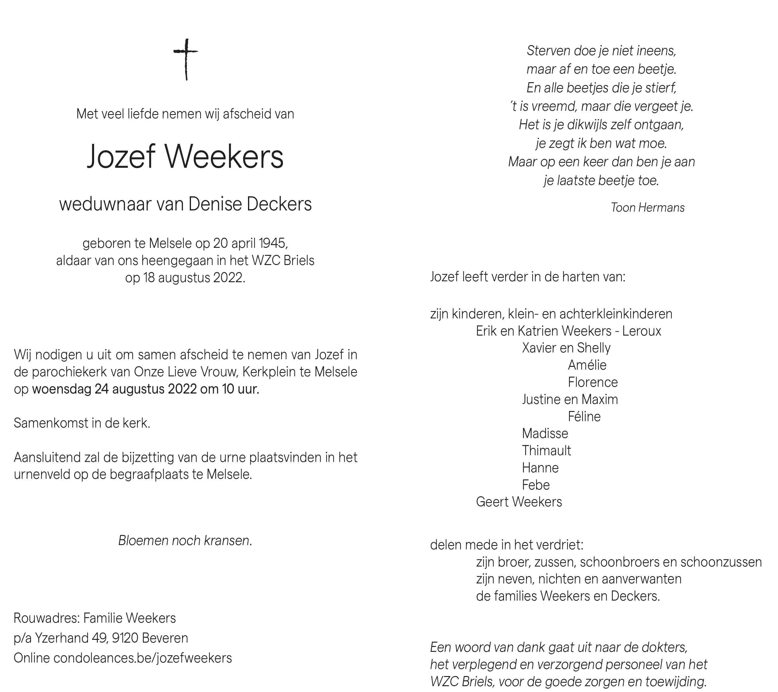 Weekers Jozef2